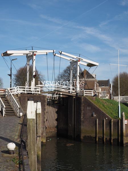 Ophaalbrug in Schoonhoven [907156]