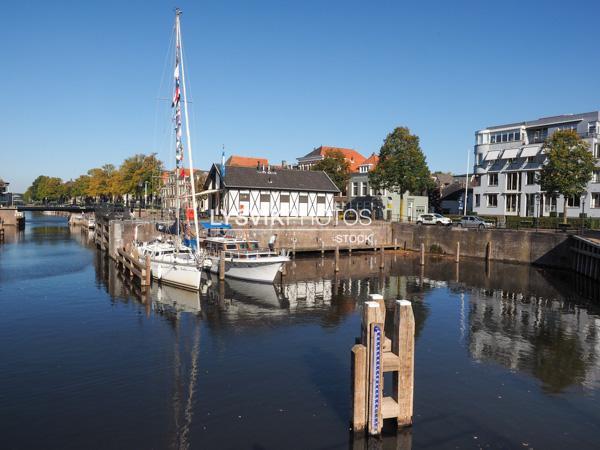 Vaartuigen in jachthaven van Gorinchem [00947660]