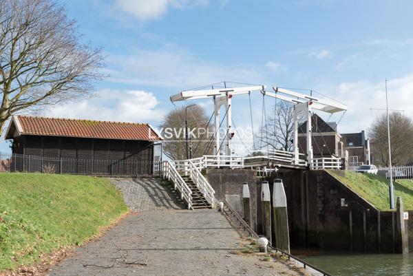 Trap naar ophaalbrug in Schoonhoven [1000285]