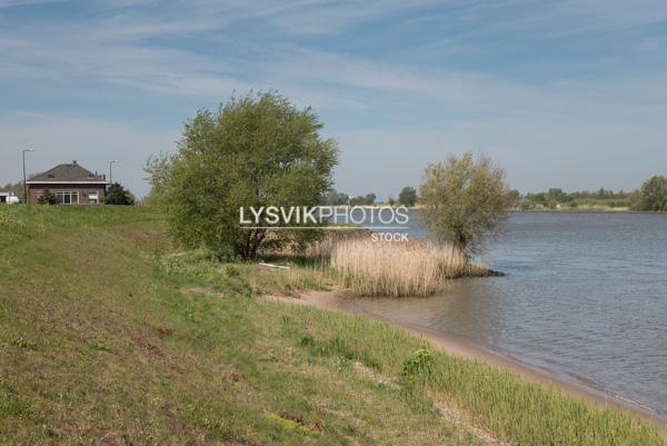 Rivier de Lek bij Langerak