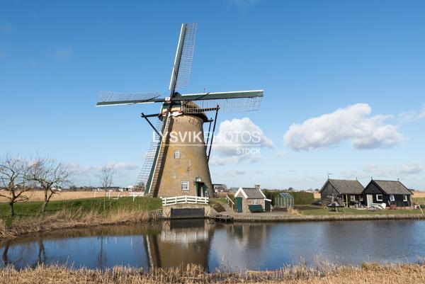 Molen Nederwaard no 8 Kinderdijk