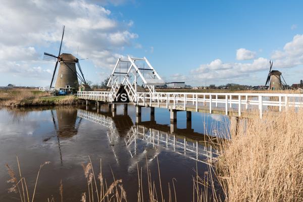 Molen Nederwaard no 2 in Kinderdijk