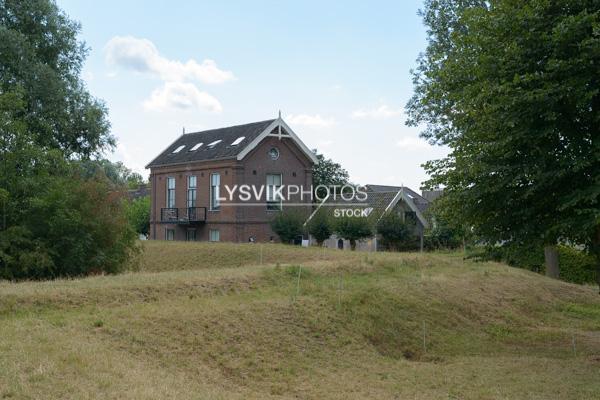 Het Veerhuis aan de stadswal in Nieuwpoort [0030582]