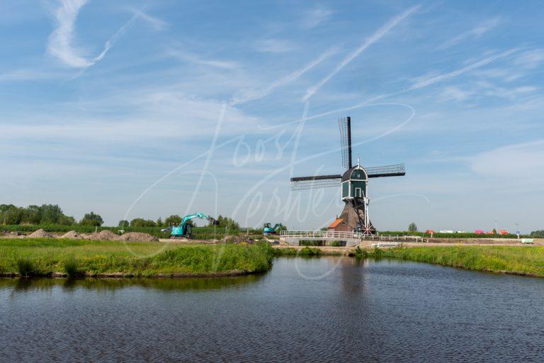 Werkzaamheden Molenkade bij de Gelkenes molen D810000345