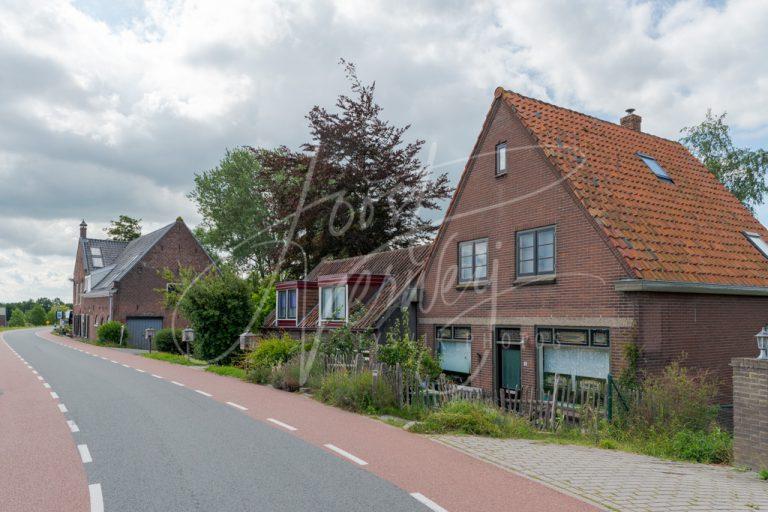 Dijkwoningen in het buurtschap Sluis D8102345