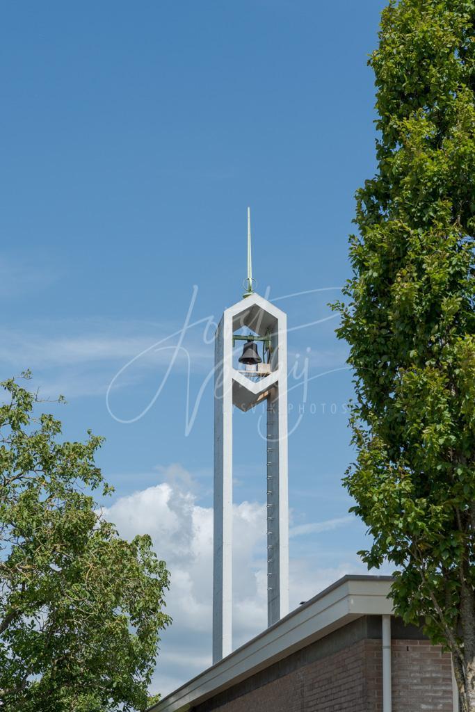 Klokkentoren Nederlands Gereformeerde Kerk in Waal D8102398