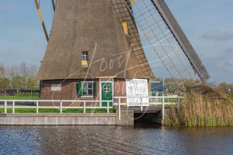 Detail Achtkante molen in Groot-Ammers D8104006