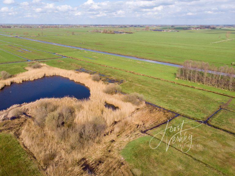 Waterpartij in polder Alblasserwaard D00659