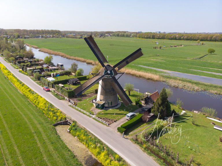 Kooiwijkse molen in Oud-Alblas