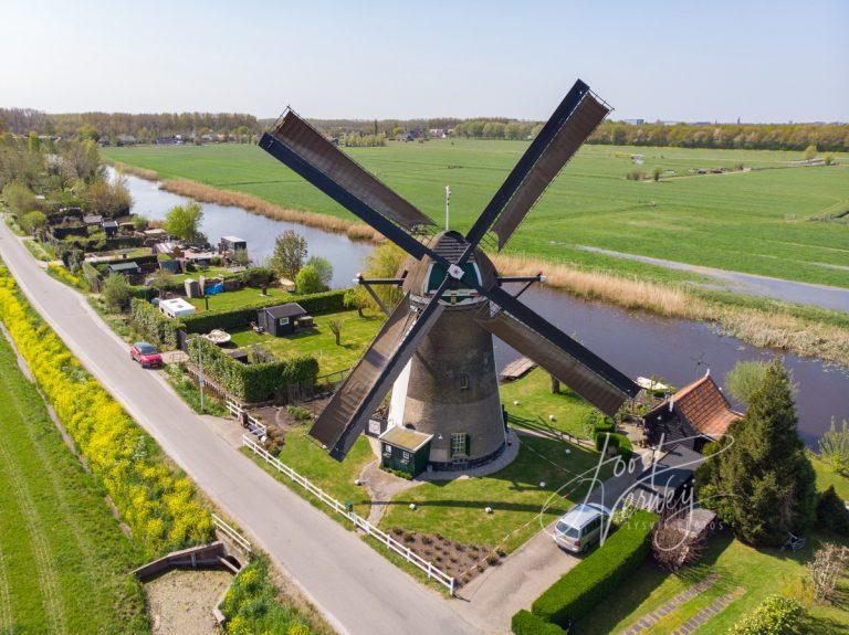 Kooiwijkse molen in Oud-Alblas