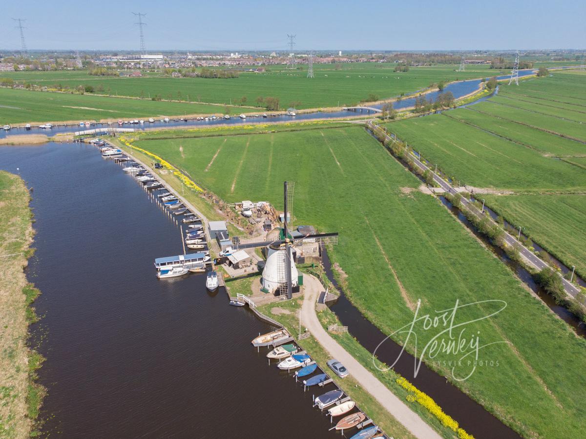 Kortlandse molen in Alblasserdam