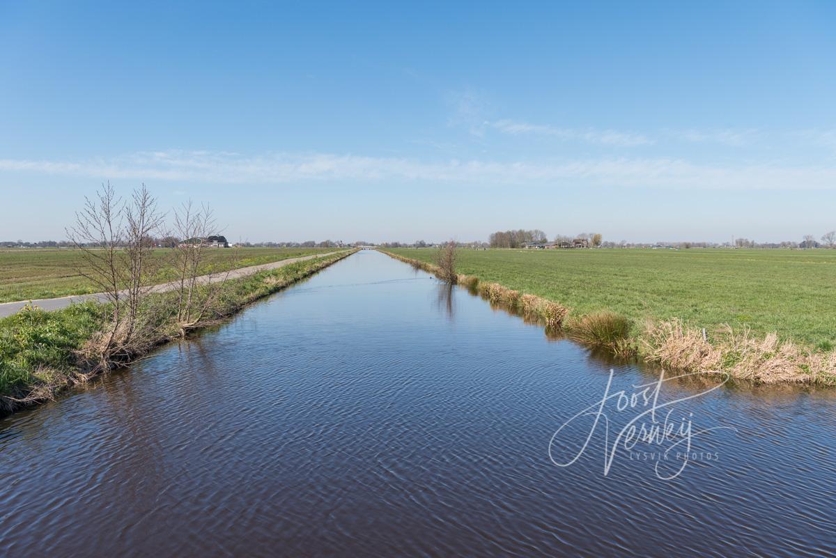 Vliet in polder Kortenbroek