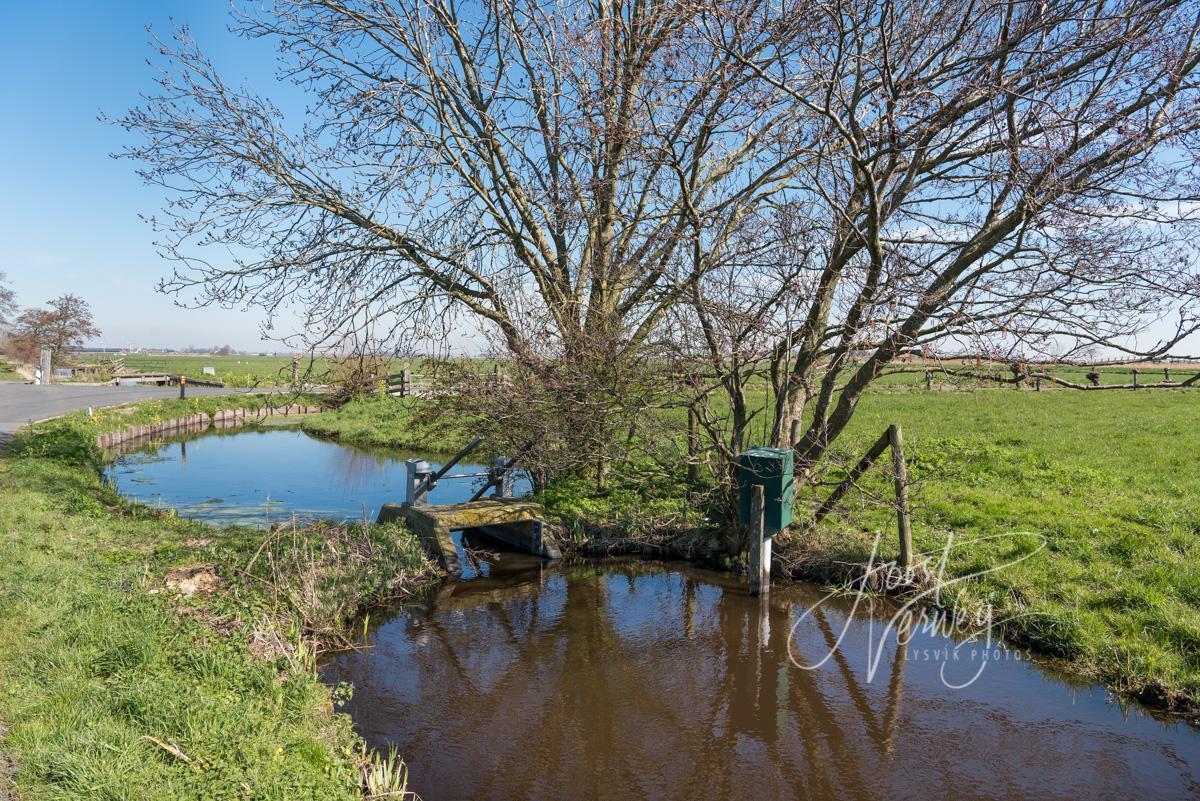 stuw in de Broekwetering