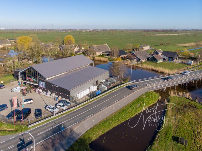 Luchtfoto winkel Boerenbond