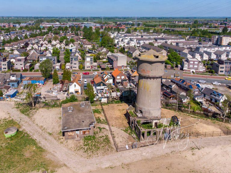 Luchtfoto watertoren Sliedrecht