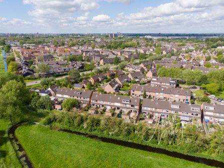 Luchtfoto wijk Molenvliet in Papendrecht