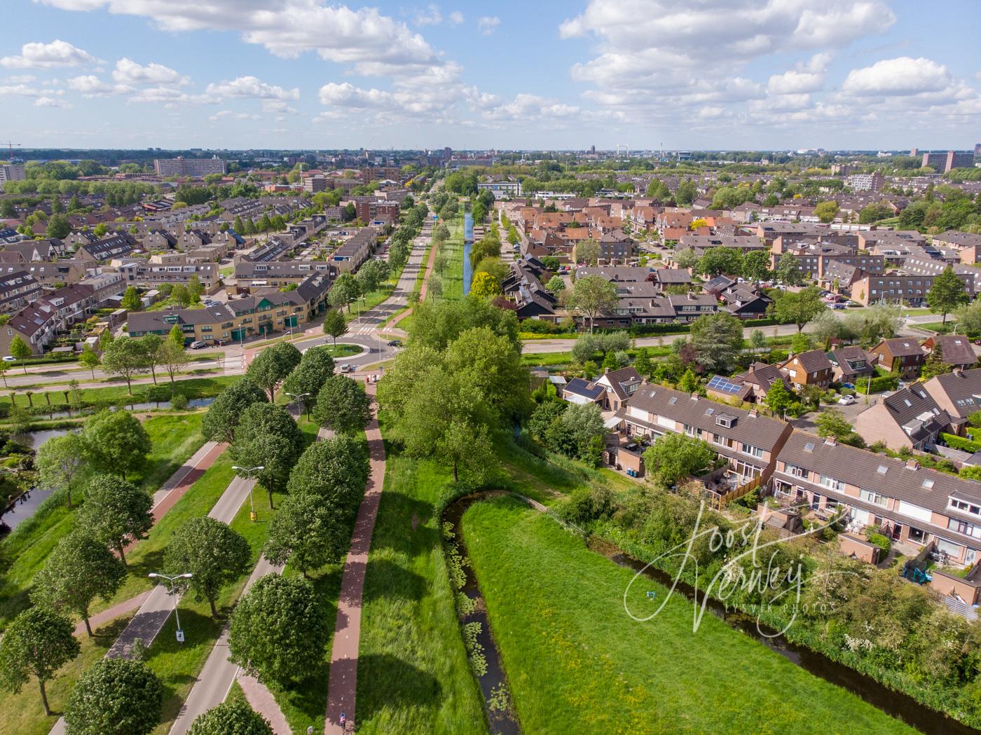 Luchtfoto Veerweg Papendrecht