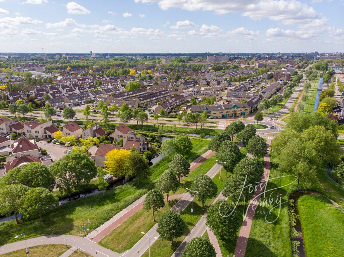 Luchtfoto Veerweg Papendrecht