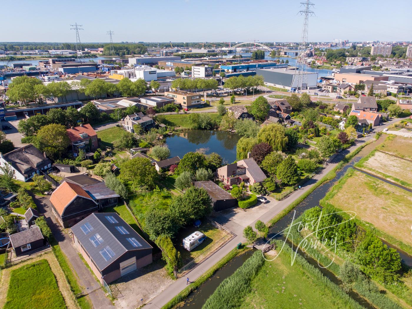 Luchtfoto wijk Oostpolder