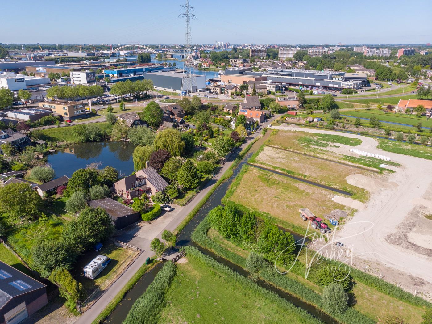 Luchtfoto wijk Oostpolder