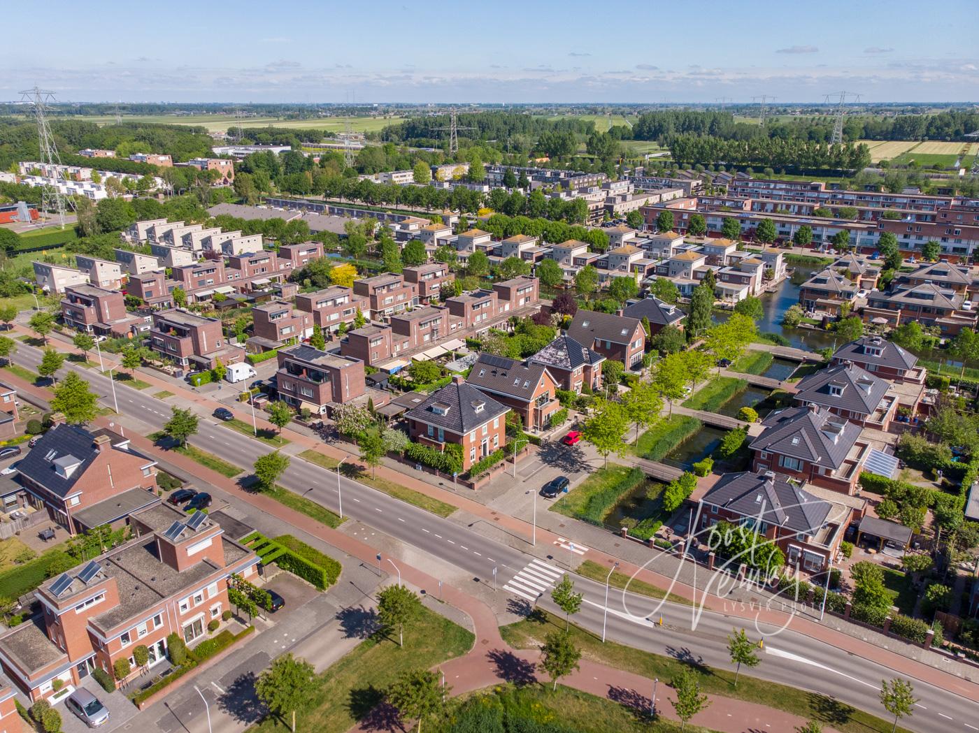 Luchtfoto wijk Oostpolder