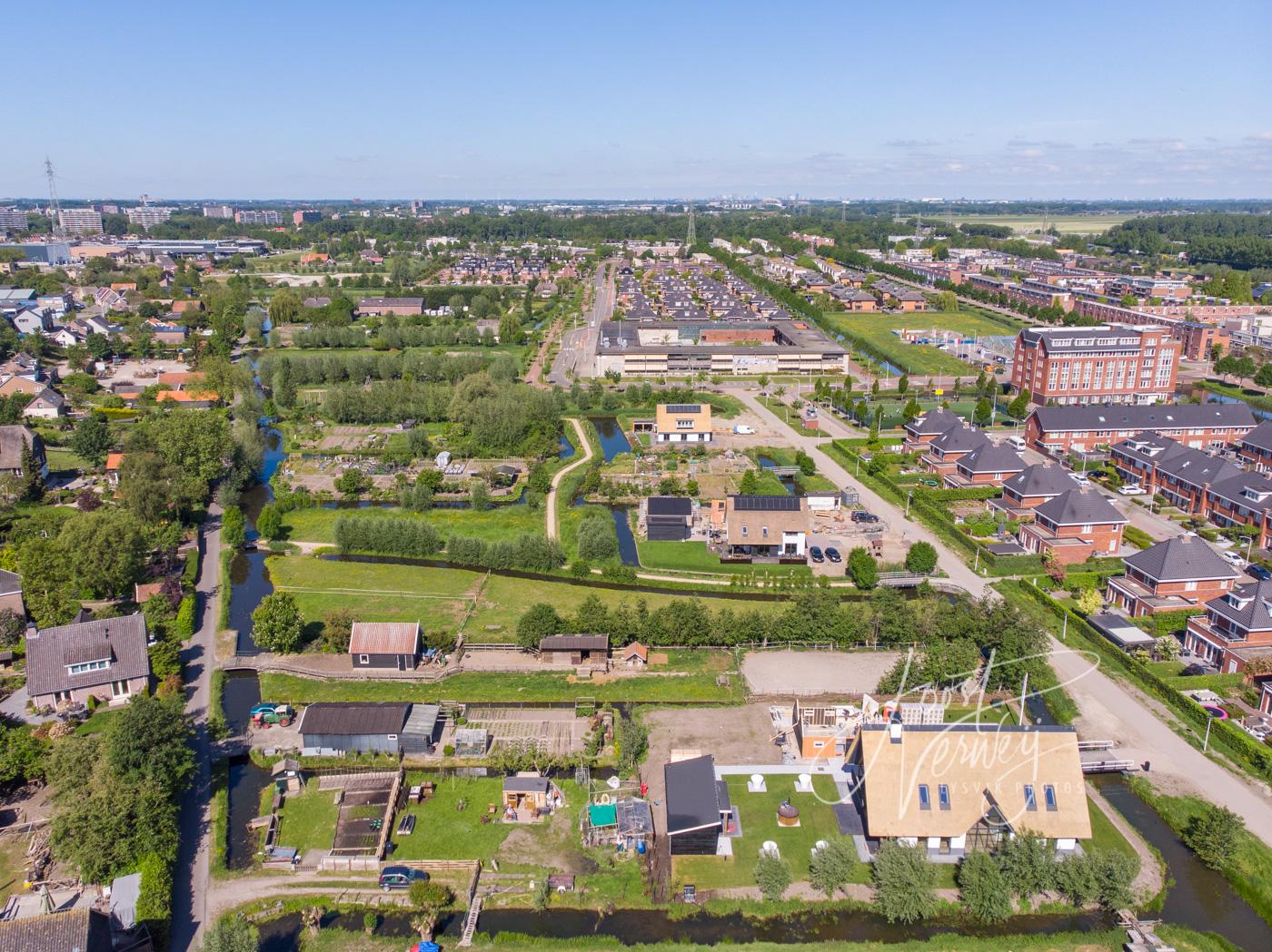 Luchtfoto wijk Oostpolder