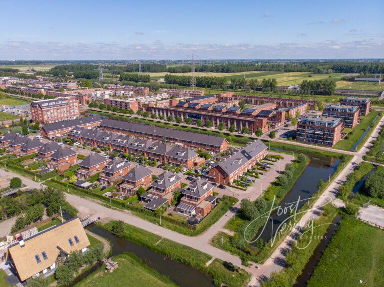 Luchtfoto wijk Oostpolder