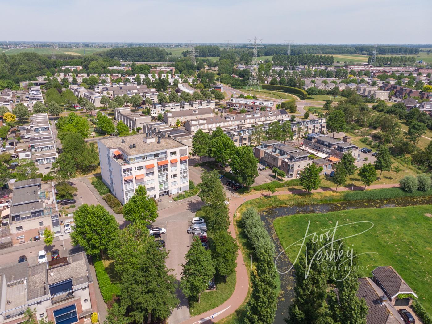 Luchtfoto wijk Oostpolder