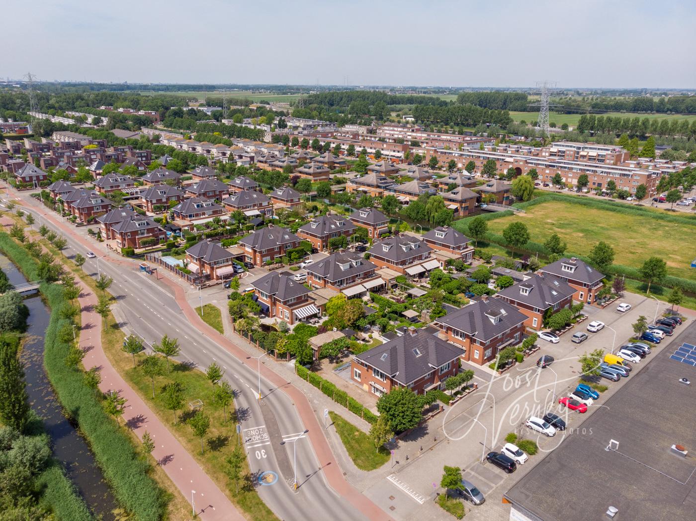 Luchtfoto wijk Oostpolder