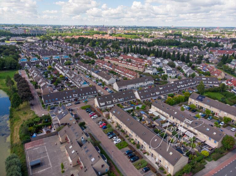 Luchtfoto wijk Wilgendonk Papendrecht