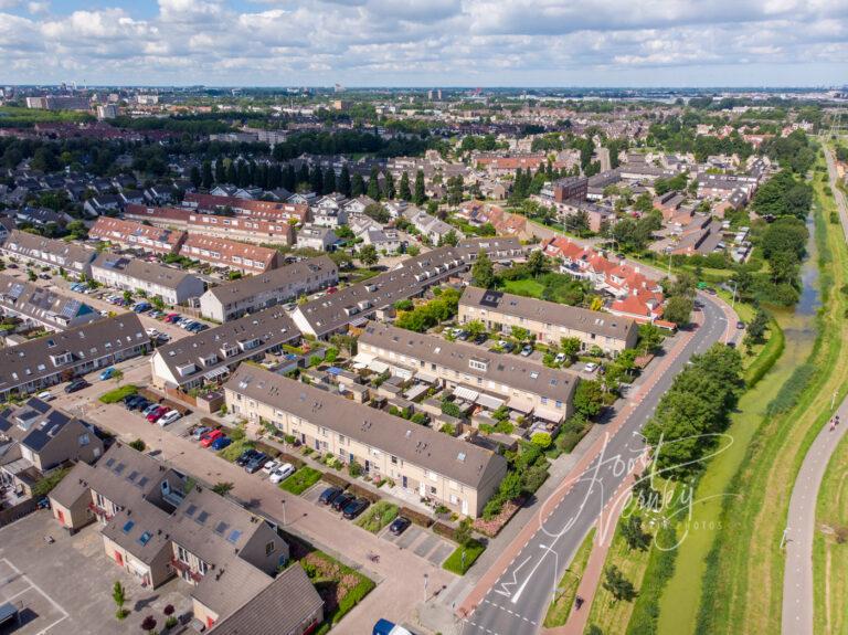 Luchtfoto wijk Wilgendonk Papendrecht