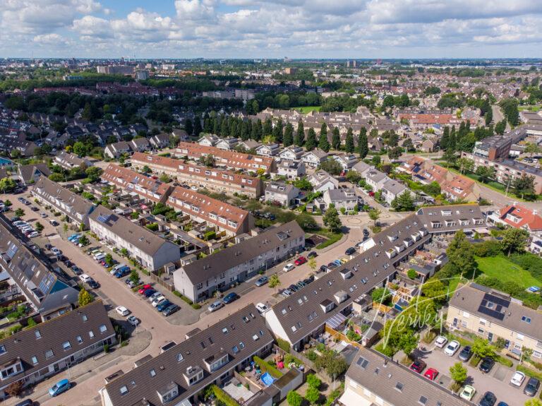 Luchtfoto wijk Wilgendonk Papendrecht