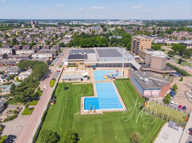 Luchtfoto wijk Kraaihoek Papendrecht