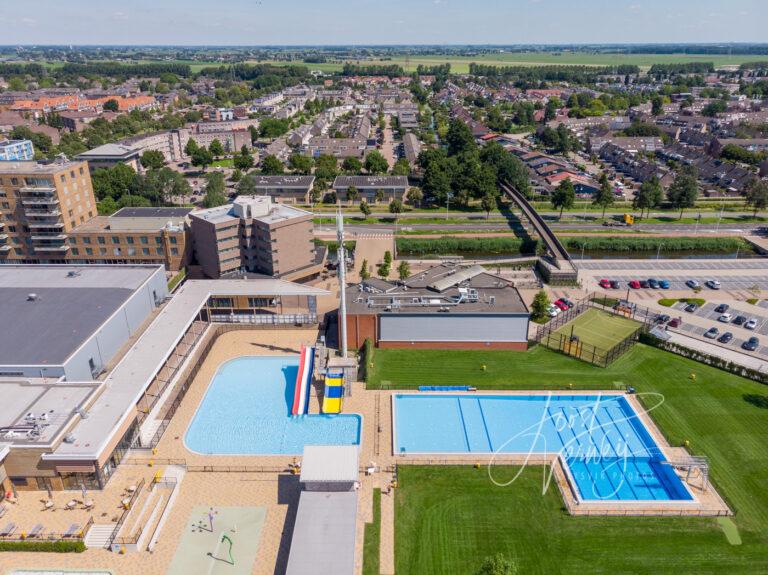 Luchtfoto wijk Kraaihoek Papendrecht