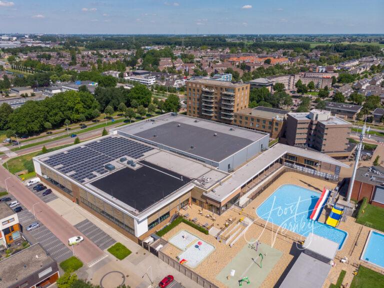 Luchtfoto wijk Kraaihoek Papendrecht