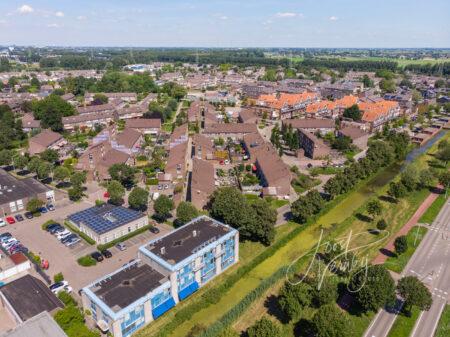 Luchtfoto wijk Molenvliet