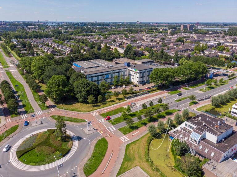 Luchtfoto wijk Westpolder Papendrecht