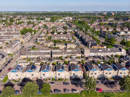 Luchtfoto wijk Wilgendonk Papendrecht