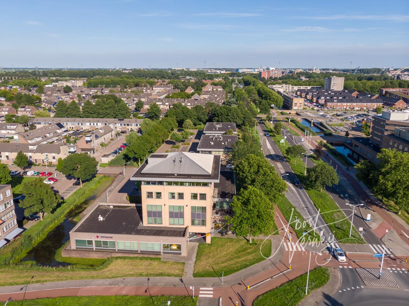 Luchtfoto wijk Wilgendonk Papendrecht