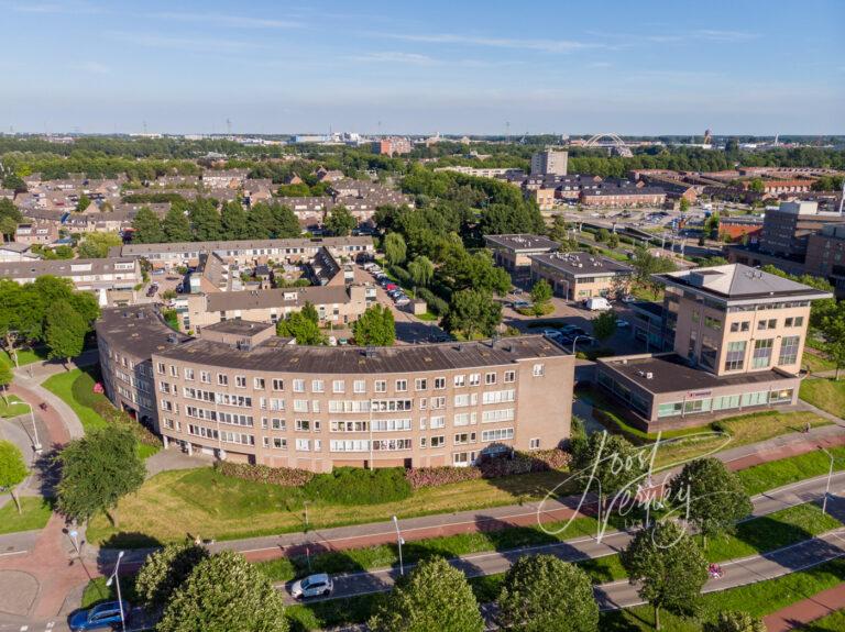 Luchtfoto wijk Wilgendonk Papendrecht