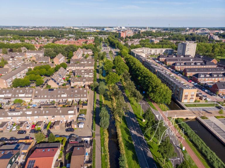 Luchtfoto wijk Wilgendonk Papendrecht