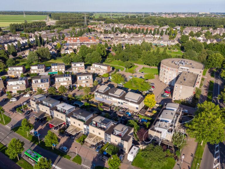 Luchtfoto wijk Wilgendonk Papendrecht