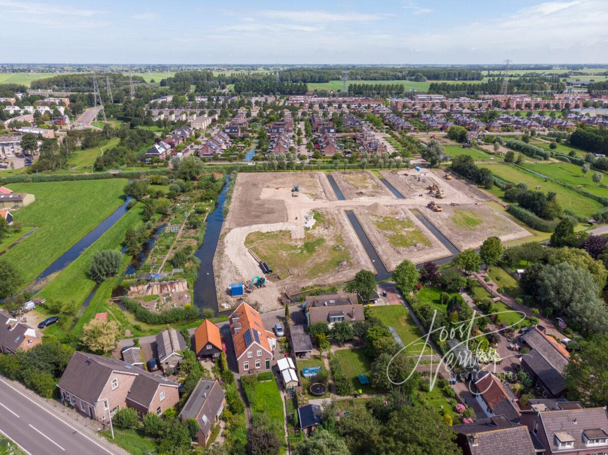 Luchtfoto wijk Oostpolder Papendrecht