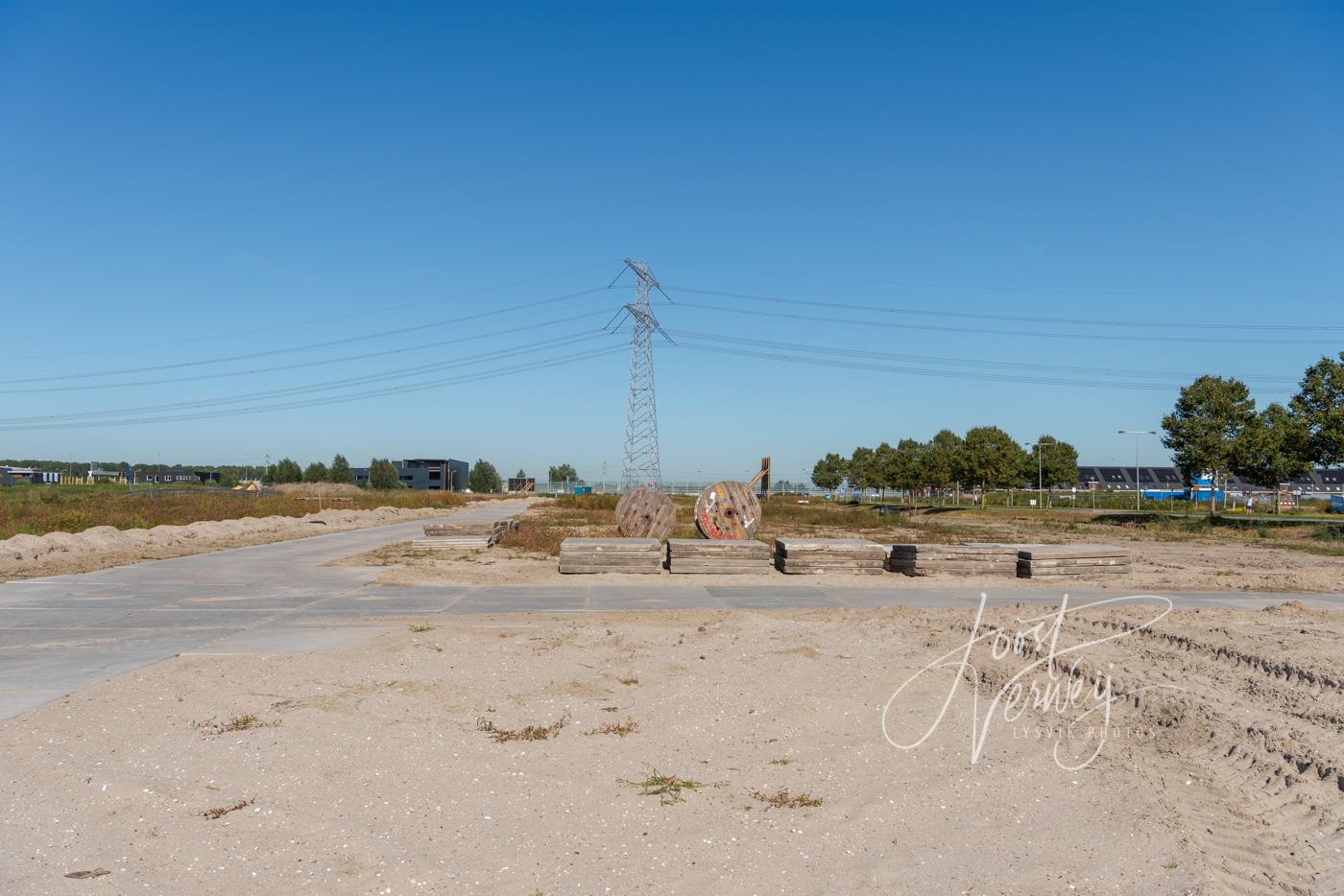 Bouwplaats de Eilanden in Baanhoek-West