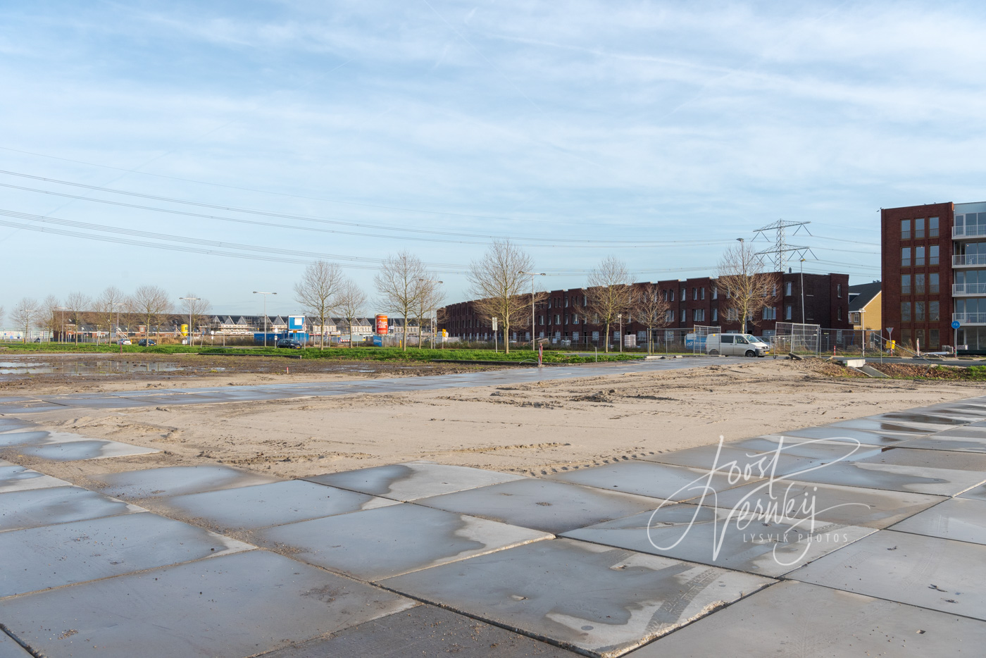 Bouwplaats de Eilanden in Baanhoek-West