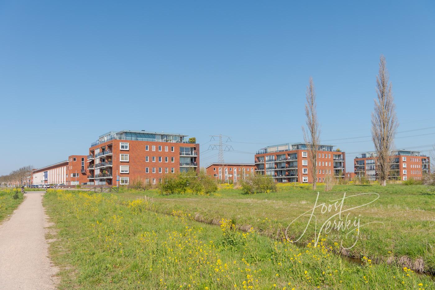 Appartementgebouwen in de wijk Oostploder