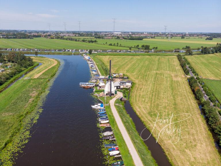 Luchtfoto Kortlandse molen