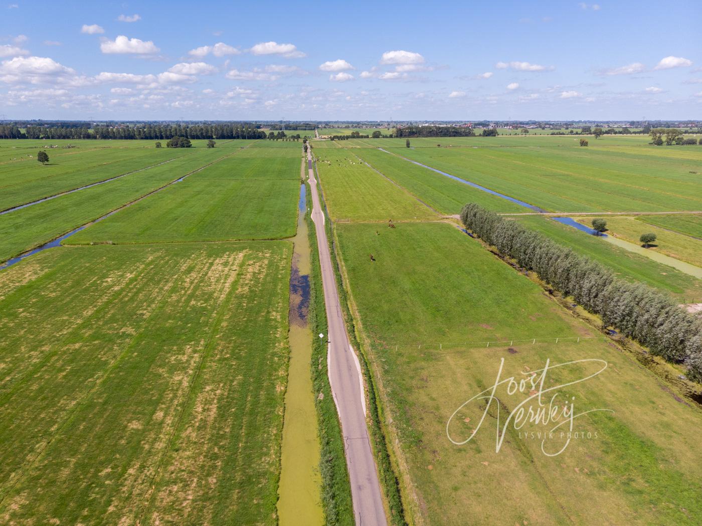 Luchtfoto Wijngaardsesteeg