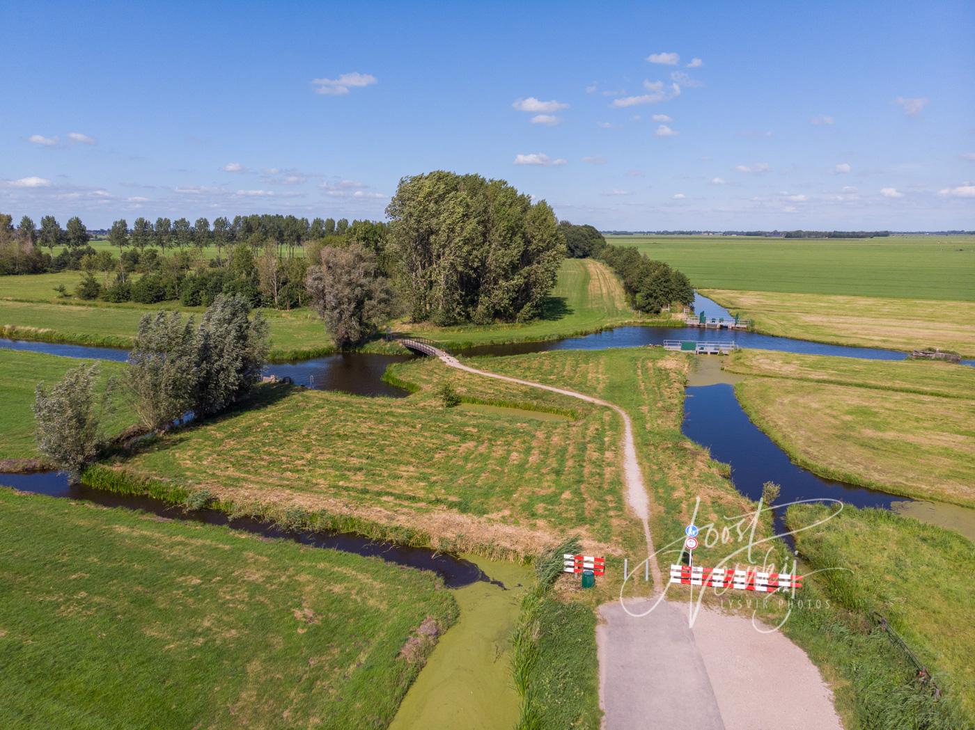 Luchtfoto Kraaienbos in Wijngaarden