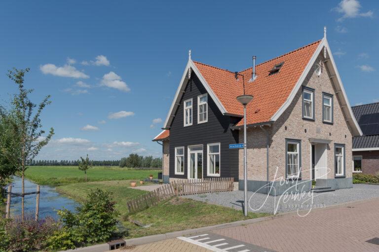 Woonhuis met uitzicht op polder Wijngaarden